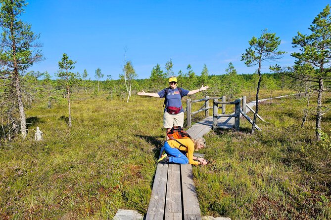 Great Ķemeri Bog and Swamp Forest Hiking Adventure - Sloka Lake and the flooded black alder forest