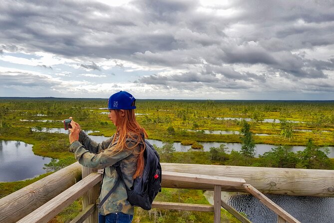 Ķemeri Great Bog Discovery With Optional Sunrise & Jūrmala Visit - Sulfur springs and forest scenery after the bog