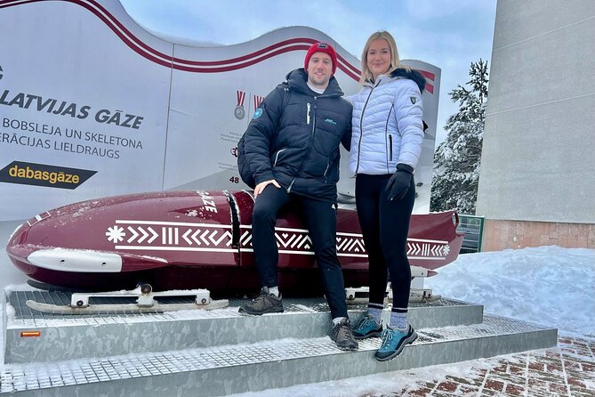 Latvia Bobsleigh and luge track ride experience - Why Sigulda makes a good winter outing