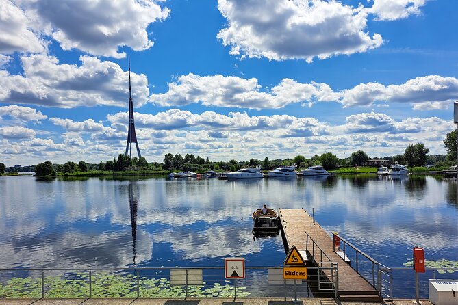 Private Boat Tour experience in Riga (City Canal and Daugava) - The Daugava, the National Library, and Old Town