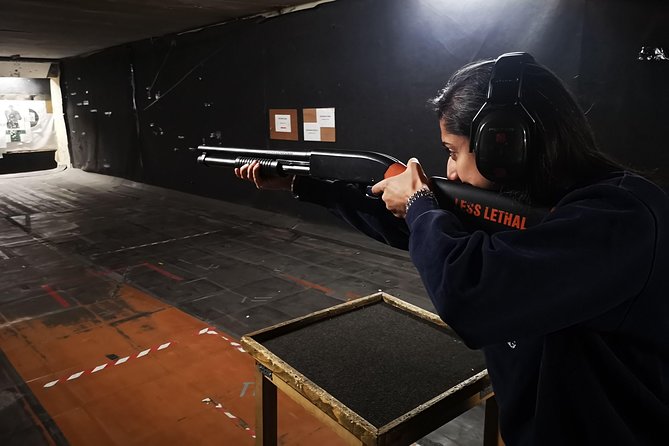 Riga Gun Range: shooting with Winchester, Glock17, & Kalashnikov - A short session that can feel even shorter