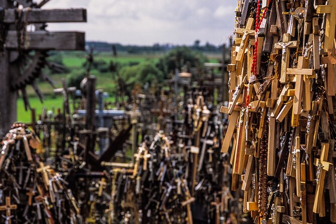 Riga: Hill of Crosses & Guided Rundale Palace with Bauska Castle - The French Garden after lunch