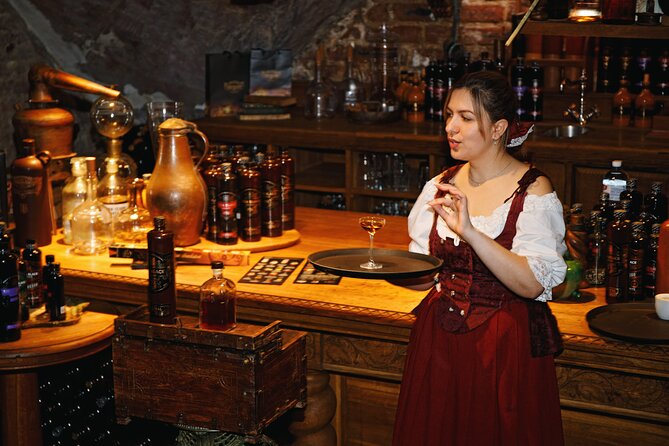 Shared Activity Riga Black Balsam 18th Century Degustation - The story gives the tasting its Latvian context